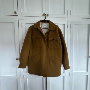 Women’s Overshirt Jacket in Olive Brown